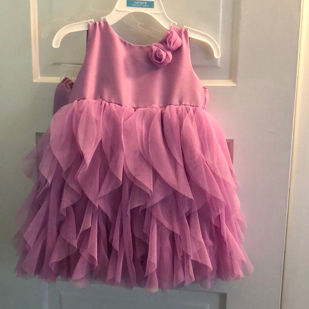 Girls’ formal dress with matching unders